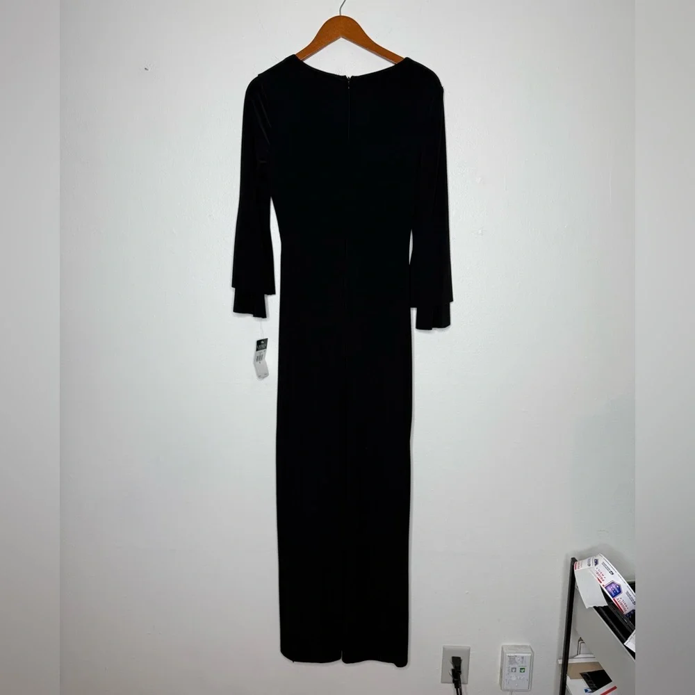 Lauren Ralph Lauren maxi dress in black - Picture 3 of 5